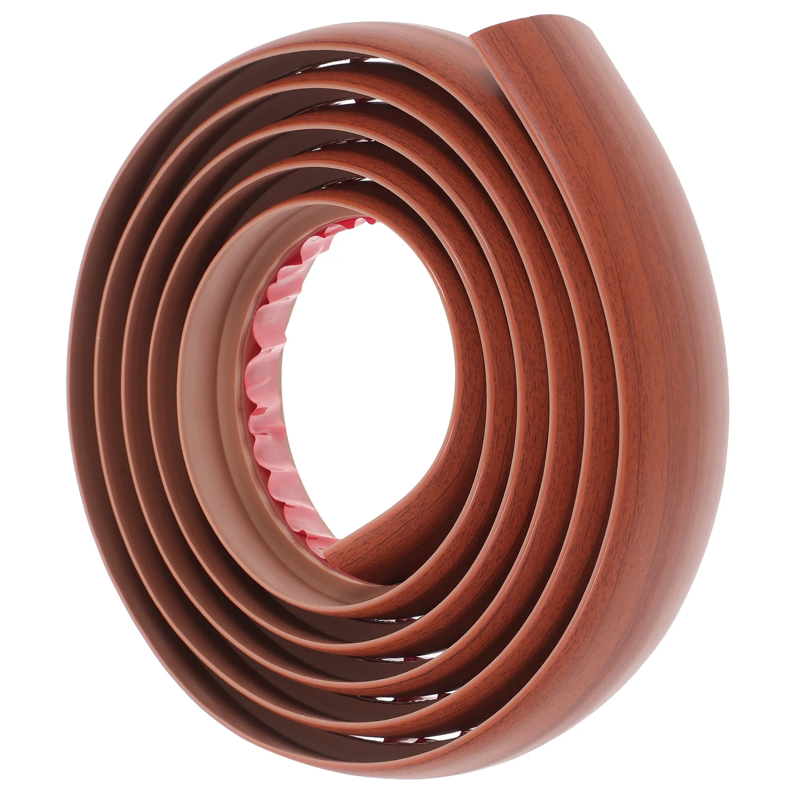 2 متر الخشب الأحمر الحبوب الطابق الانتقال قطاع ذاتية اللصق PVC عتبة متفوقا لمدخل الارتفاع الفجوة 4-6 مللي متر المخفض الشريط