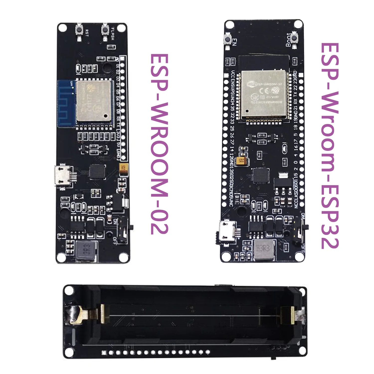 WeMos D1 ESP-Wroom-02 ESP-Wroom-ESP32 ESP8266 Nodemcu WiFi Module With 18650 Battery Charging ESP32