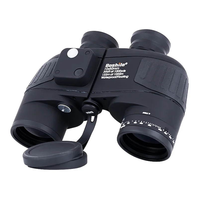 Boshile  Nitrogen Bak4 10X50 Binoculars  Telescope Potentes Beebest Binoculars with High Resolution Compass