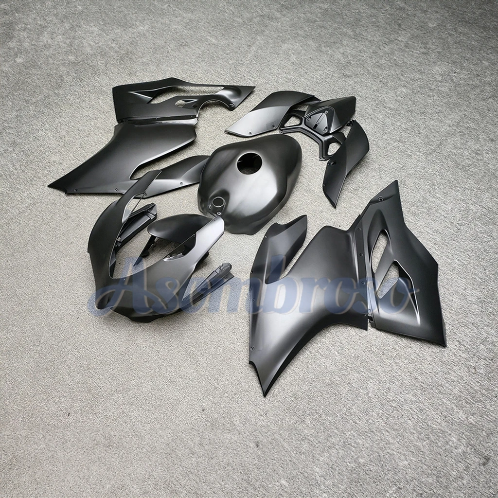 Matte Black Fairing Kit Fit For Ducati 899 1199 2012-2015 Panigale ABS Bodywork set with includes fuel tank rear seat cover