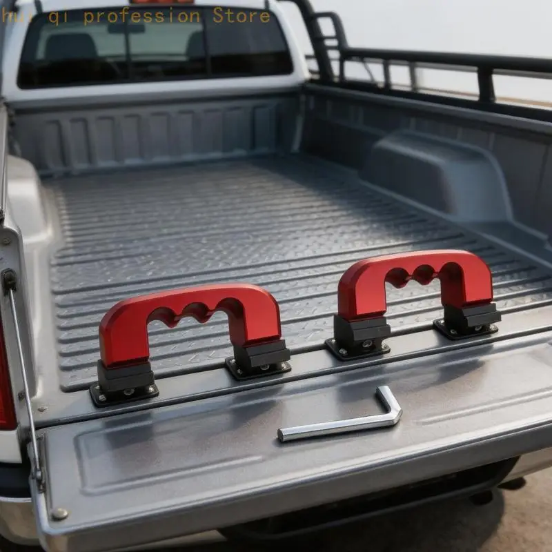 Anhänger-Zurrgurt-Montageset, 2er-Pack, Edelstahl-Hardware für die Befestigung von Ladungsgurthaken, Anhängertransport und – Detail 2