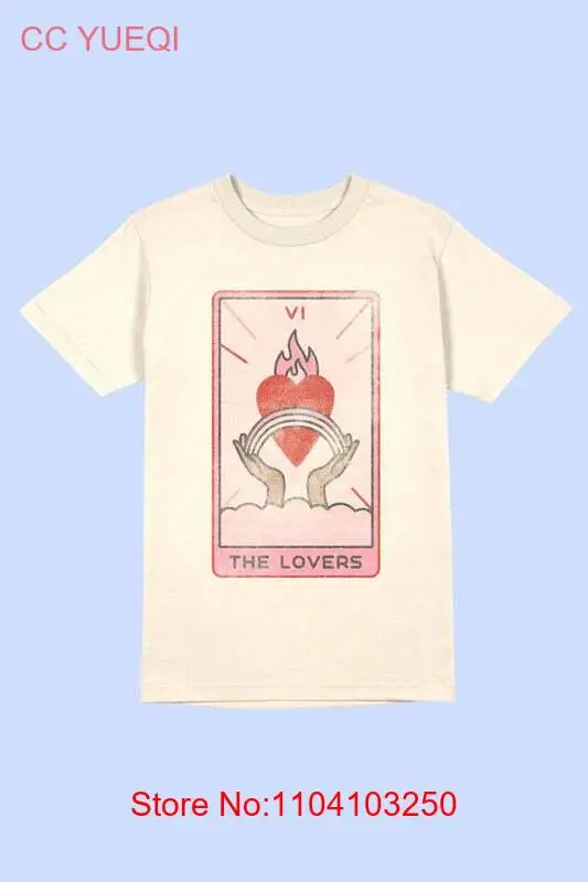 THE LOVERS TARROT Tee T-Shirt PLUS SIZE