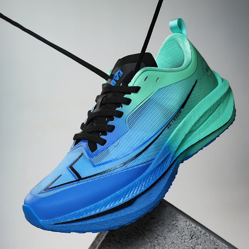Men Running Shoes Carbon Plate Marathon Speciality Sports Breathable Lightweight Women's Comfortable Nonskid Leisure Sneakers