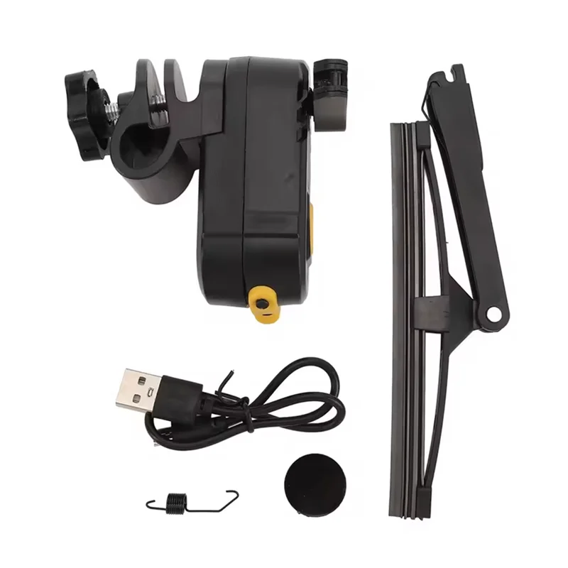 

Universal Motorcycle Windscreen Wiper 170 Degree Water Proof Design For Electric Motorcycles-A54R