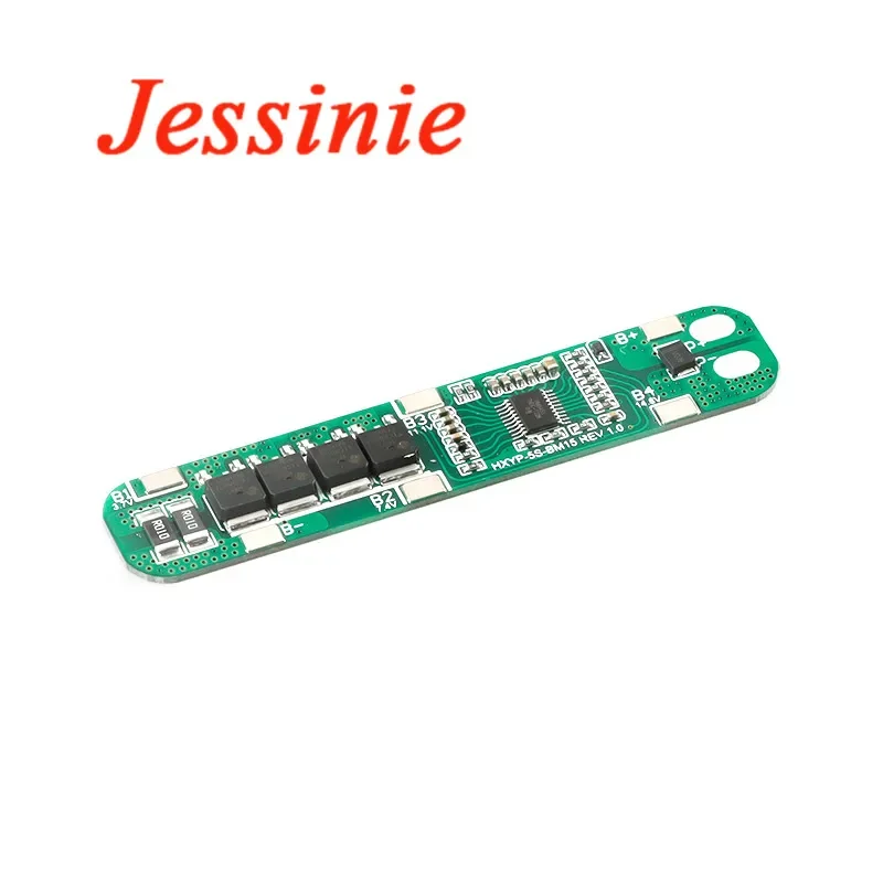 5 Cells 18.5V 15A Li-ion Lithium Battery 18650 Charger PCB BMS 25V Protection Board Module Integrated Circuits