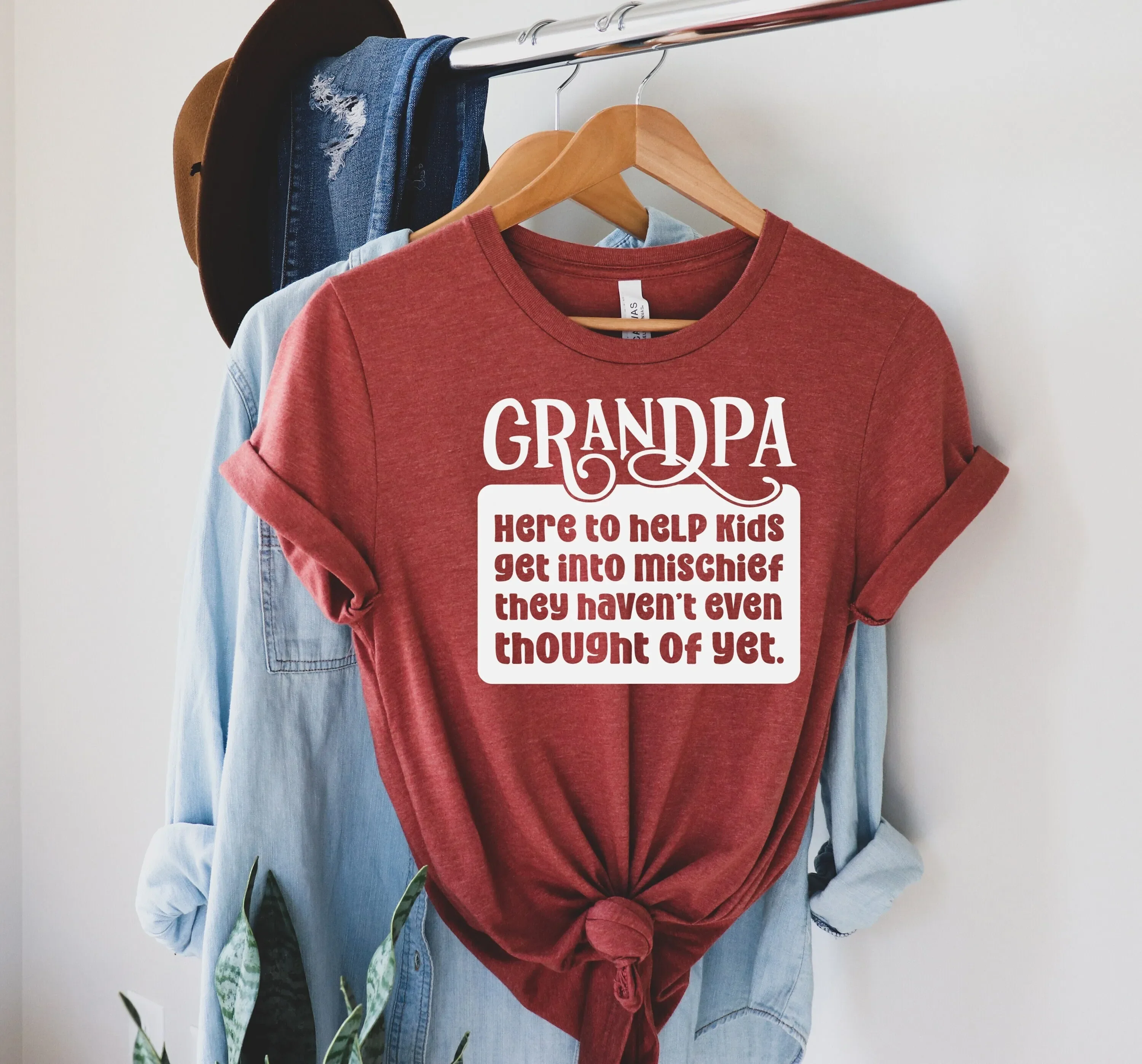 Funny Grandpa T Shirt For Promoted To Birthday
