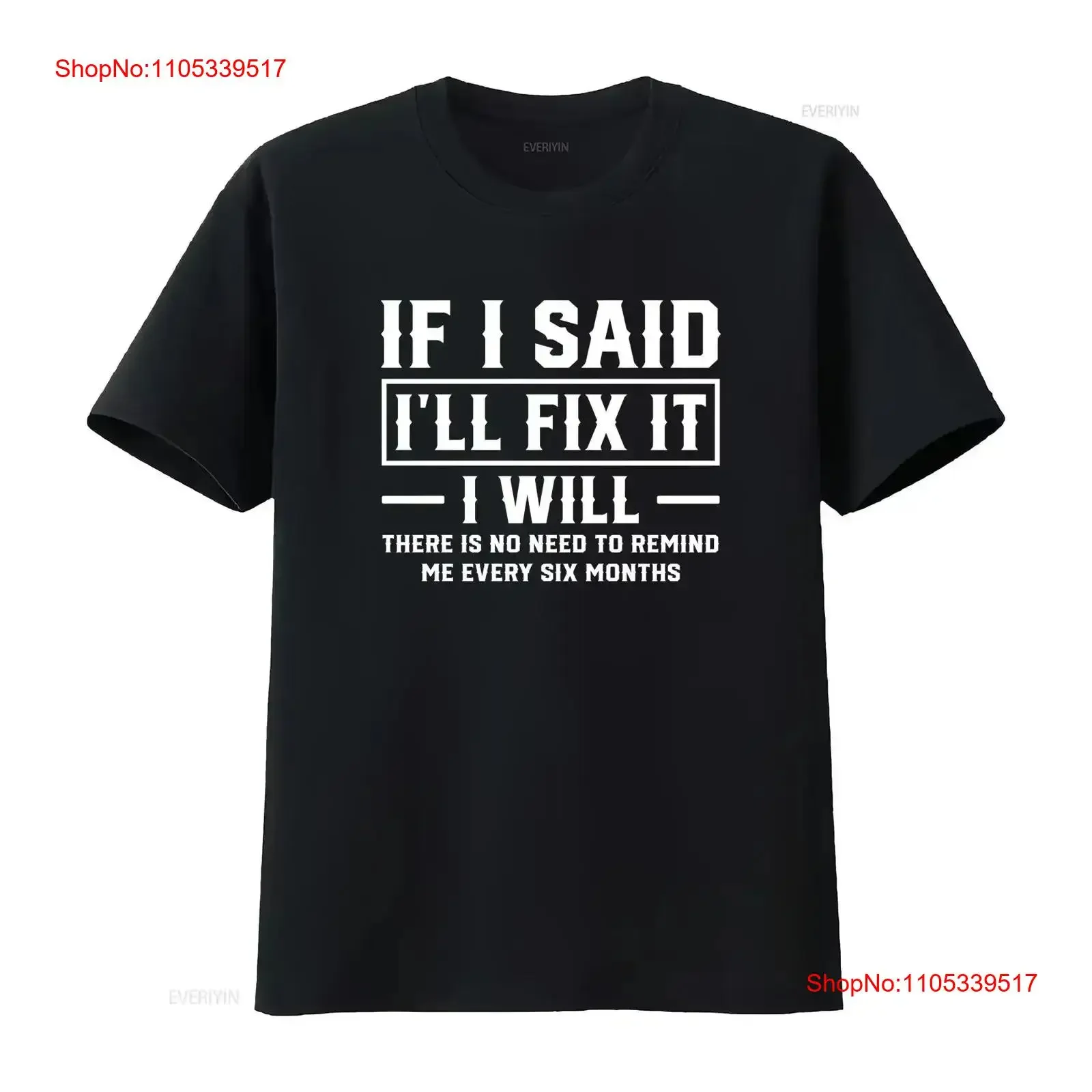 If I Said I'll Fix it Will Funny Handyman Mechanic T Shirt vintage Washed fashion Casual Stylish Stretched graphic Slightly