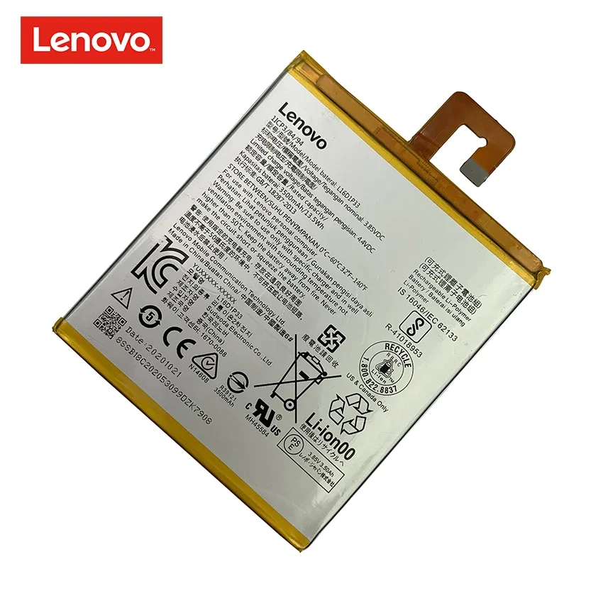 100% Original New High Quality L16D1P33 3500mAh Battery For Lenovo TAB4 7.0 Inch TB-7504N TB-7504F TB-7504X Batterij Bateria