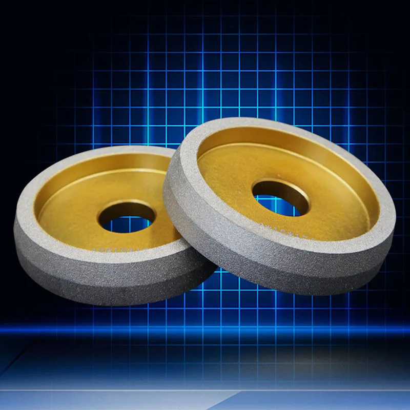 100mm Brazing Punch Machine Grinding Wheel Diamond Abrasive Alloy 25.4 Hole for Metalworking