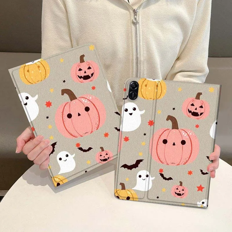 

Halloween Pumpkin Pattern For Honor Magic Pad 6 7 X8 V6 V7 Pro V8 X9 8 V8 9 13 X8a 2 V9 GT X9a X9 GT2 13.3 Inch Tablet Case
