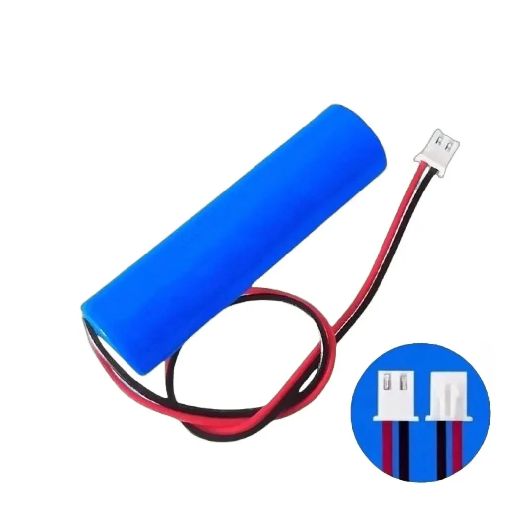 XH2.54 المكونات 18650 بطارية ليثيوم أيون قابلة للشحن 3.7 فولت 3000 مللي أمبير مع ثنائي الفينيل متعدد الكلور لمكبرات الصوت والأجهزة الراديوية والمصابيح الأمامية والألعاب وما إلى ذلك. 4.2 فولت #4