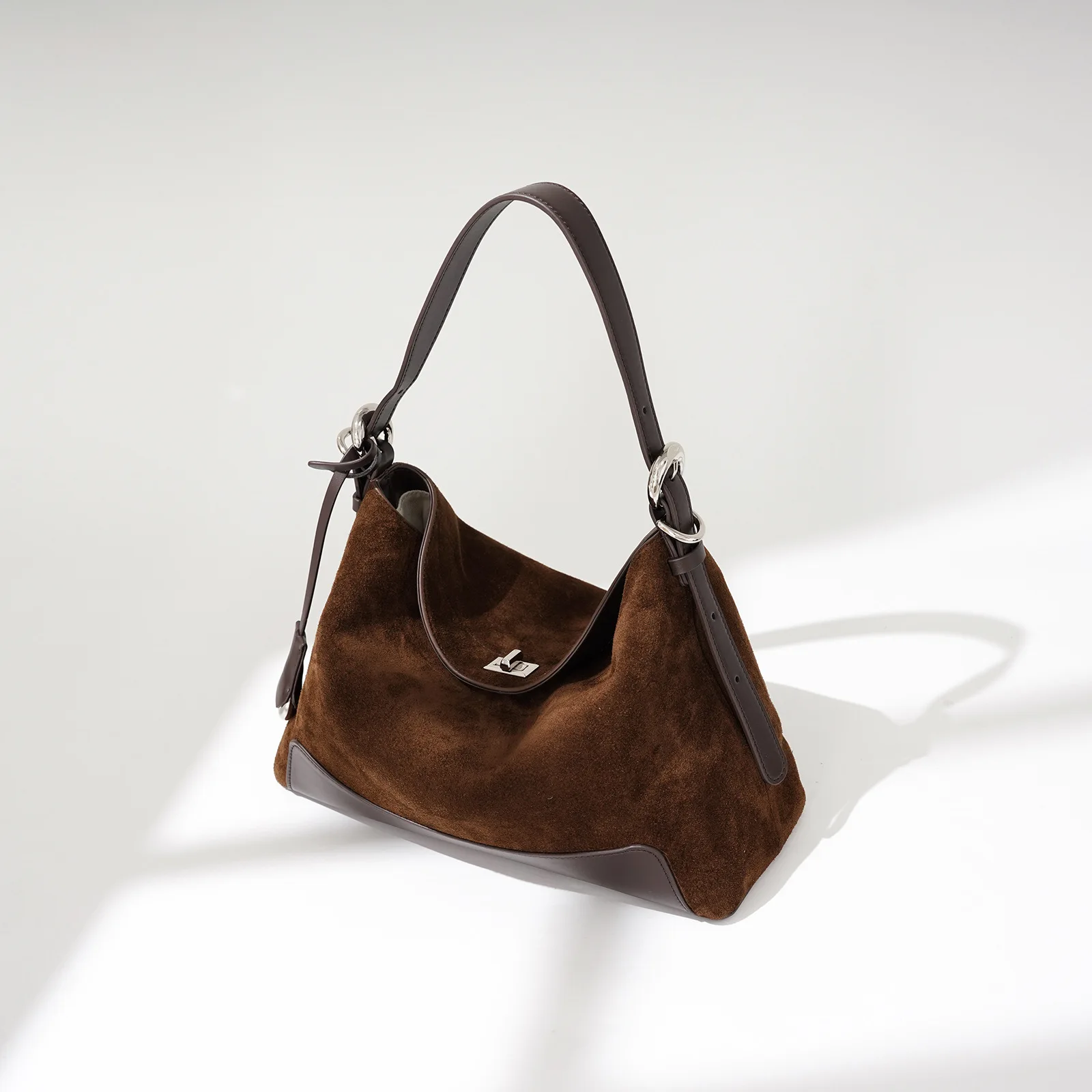 Genuine Leather Women's Fashion Underarm Bag Luxury Designer Brand Ladeis Shoulder Crossbody Purse Bags Female Cowhide Handbag