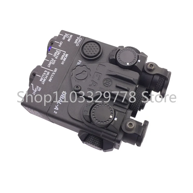 DBAL-A2 Green Laser Sight Advance 2 Visible / IR Dual Beam Aiming PEQ-15A Infrared Laser Light Airsoft