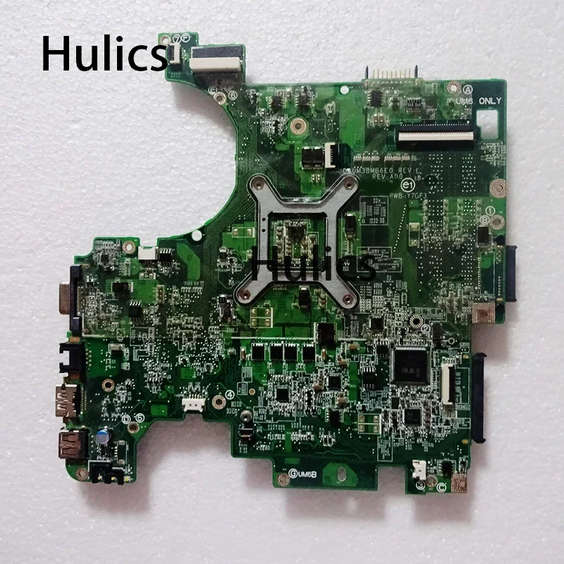 Hulics Used DAUM3BMB6E0 CN-00K98K 00K98K 0K98K For Inspiron 1464 Laptop Mainboard Motherboard S989 Hm55 Main Board