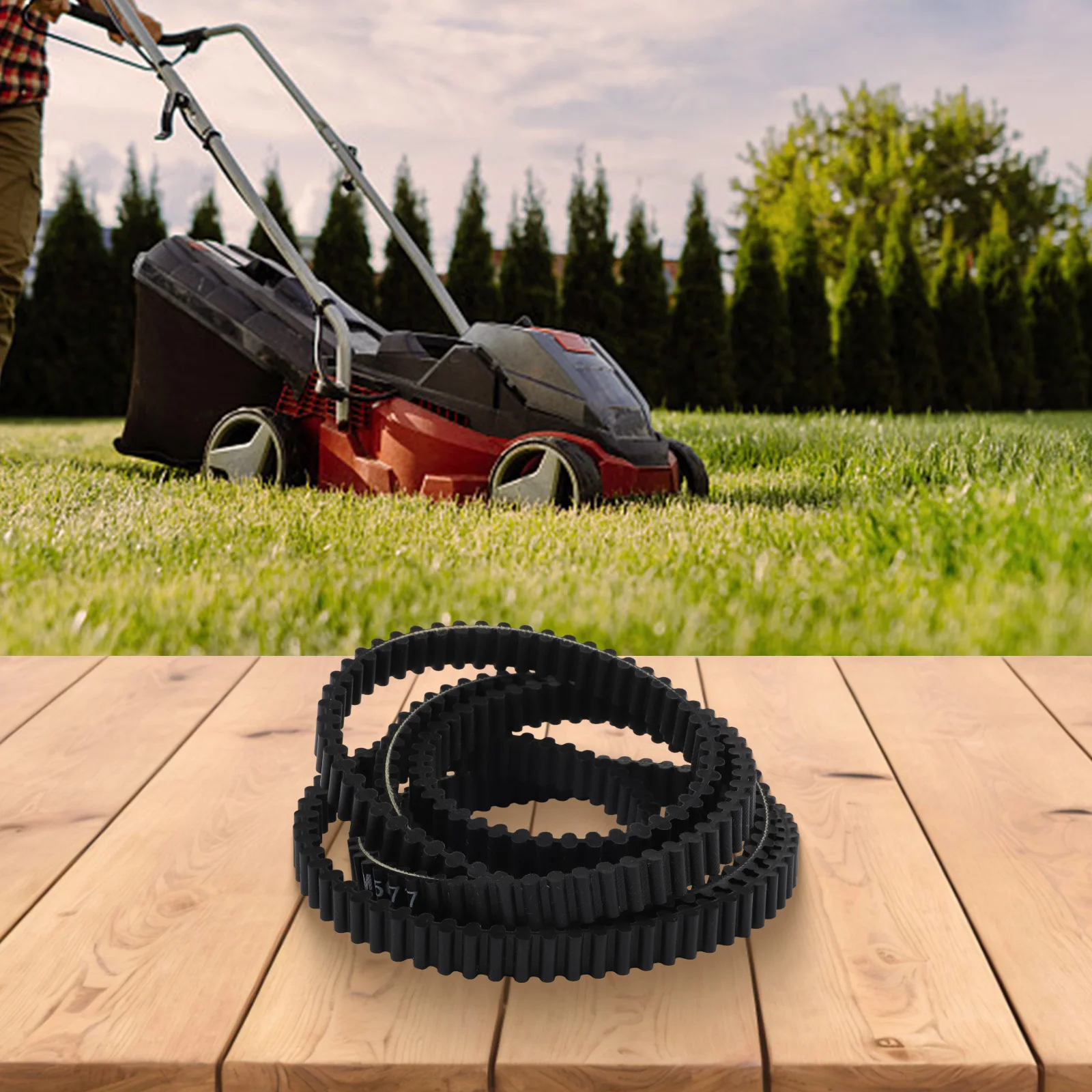 

Performance Driven Lawn mower Replacement Timing Belt Designed Specifically to Fit Your Needs on Model Numbers 141558 & 150717