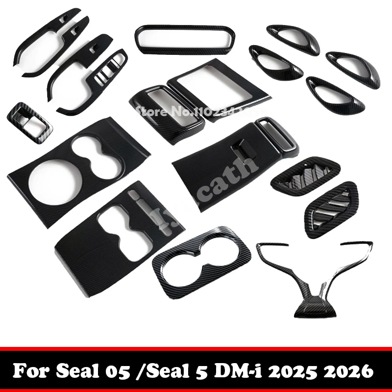 Para Seal 05 /Seal 5 DM-i 2025 2026 accesorios interiores ventana interruptor caja de cambios volante condiciones de aire cubierta de salida