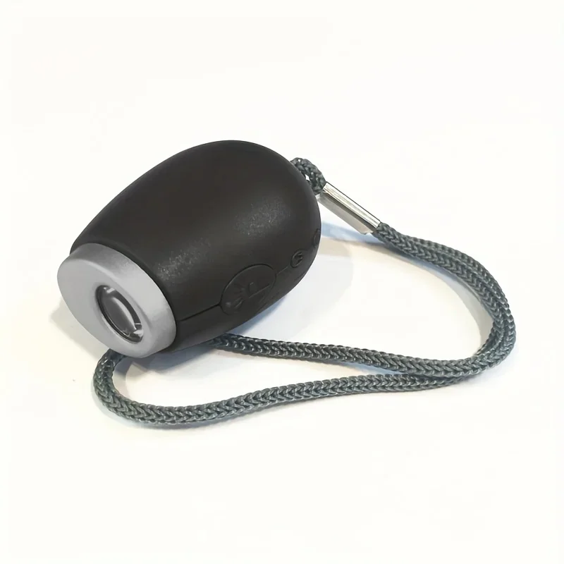 1pc LED Mini Portable Projection Digital Display Oval Plastic Alarm Clock Clock Keychain