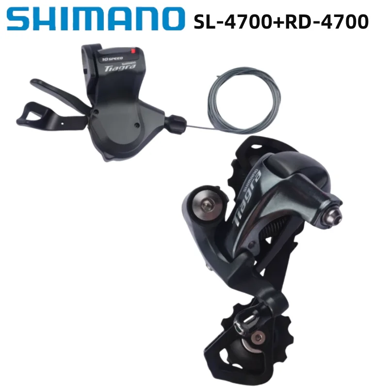 

SHIMANO TIAGRA 4700 рычаг переключения передач задний переключатель 10 скоростей RD-4700-GS/RD-4700-SS 10S для шоссейного велосипеда аксессуары для велосипеда Запчасти для велосипеда