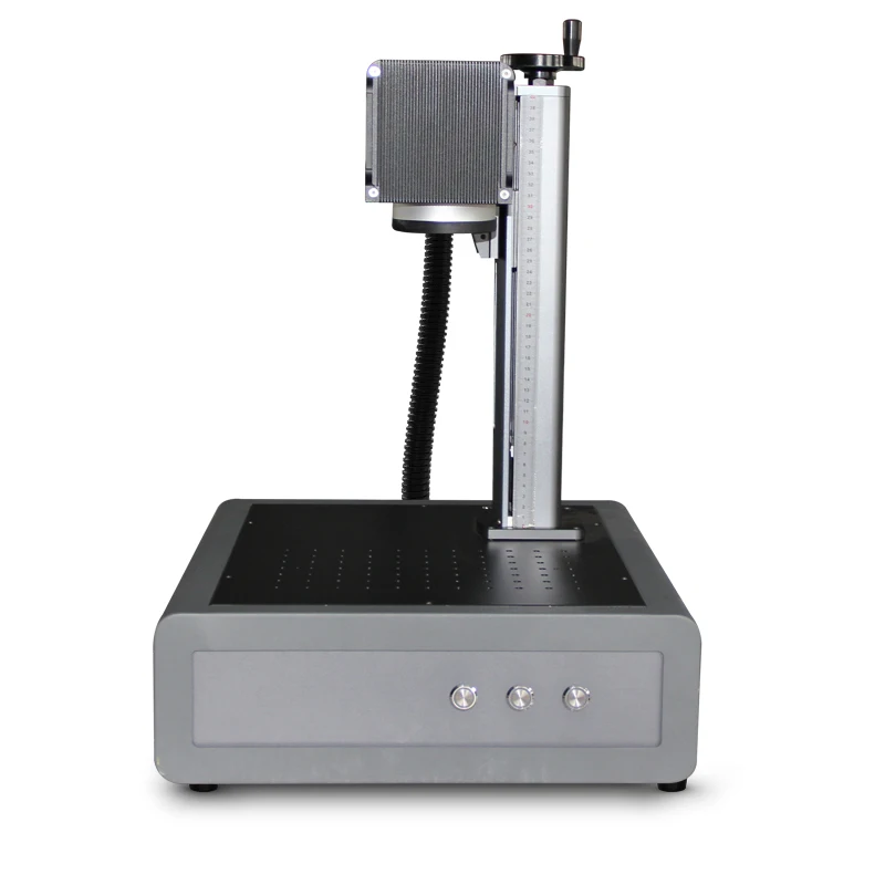 

20w 30w 50w Optical Integrated Fiber Laser Marking Machine For Engrave Metal Ear Tags For Animals
