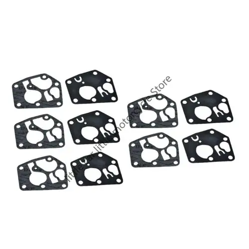 10 unids/set de juntas de diafragma de carburador prácticas de repuesto aptas para motores clásicos Briggs Stratton Sprint OEM 281028, 495770