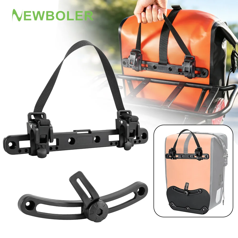 Image of NEWBOLER Fahrradtaschen-Schnallenclip, verschleißfest, für Gepäckträger, Fahrradausrüstung, Lastenträger, Fahrradzubehör