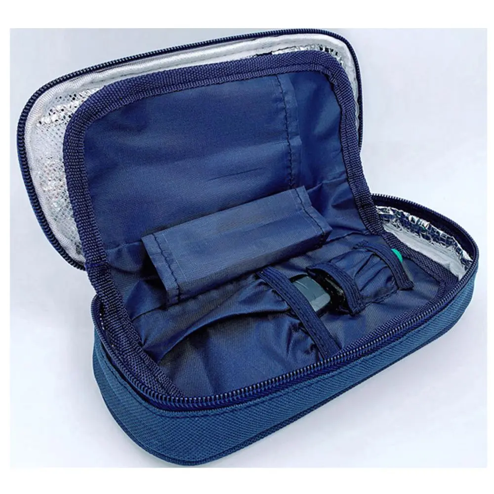 Portable Diabetic Insulin Cooling Bag Protector Pill Refrigerated Ice Pack Medicla Cooler Insulation Organizer Travel Case