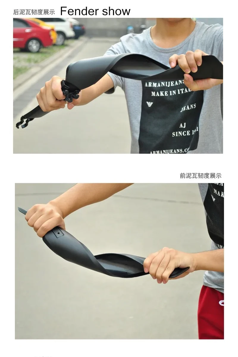 Mountain Bike Plastic Fender, Bicycle Riding Equipment, 26 Inch