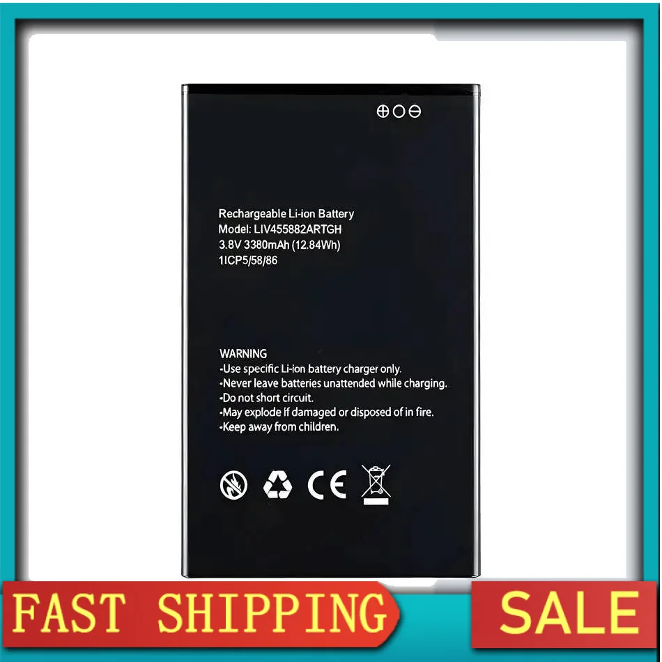 

For Blackview Oscal C20 Pro C20pro Liv455882artgh Good Low-Temperature Performance Mobile Phone Battery 3380Mah
