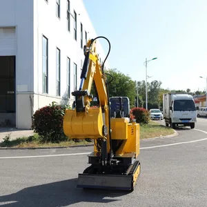 تسليم سريع 0.8 طن حفارة كهربائية صغيرة حفارة صغيرة صغيرة 1 طن 2 طن حفارة مجنزرة صينية صغيرة للبيع أعلى 12 حفارة صغيرة 8 طن - رقم 2