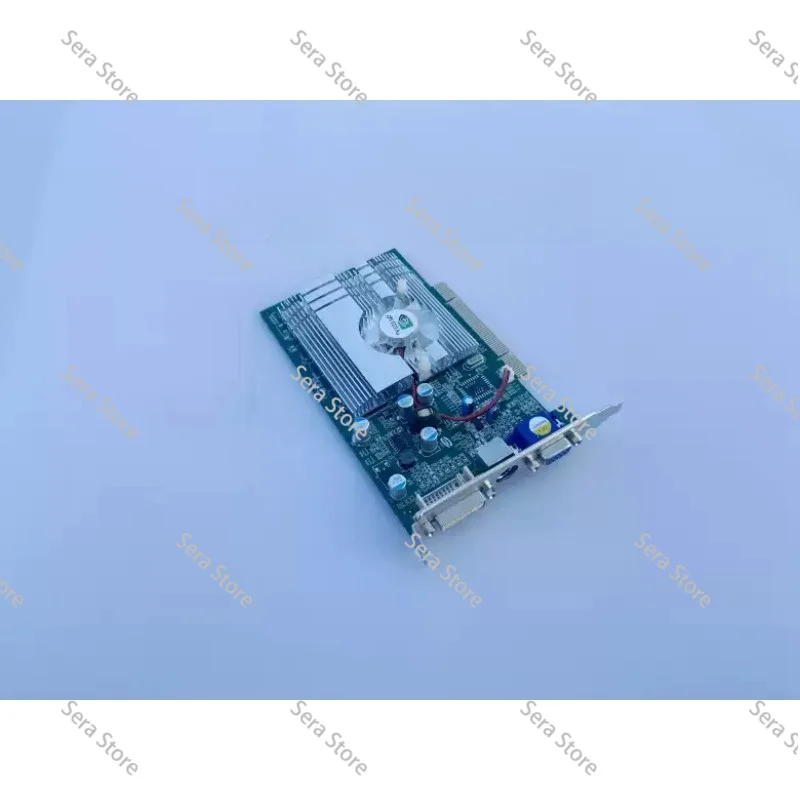 Stock GF 5200 128MB PCI Interface Independent Video Card DVI VGA Output Desktop Industrial Control Graphics Replacement Part