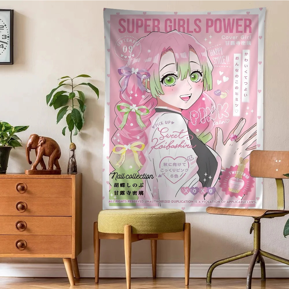 

Demon Slayer Wall Tapestry for Living Room Tapestry Home Dorm Decor Wall Art Decor Tapestry Bedroom Tapestry Bedside Tapestry