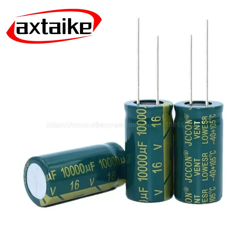 5/10pcs 10000UF 6.3V 10V 16V 25V 35V 16*25/16*30/18*35MM High Frequency Low ESR Aluminum Electrolytic Capacitor DIP