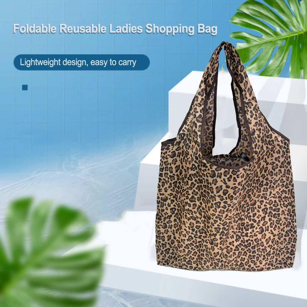 Storage Bag Shopping Fashion Bags Heavy Duty Foldable Polyester Pouch