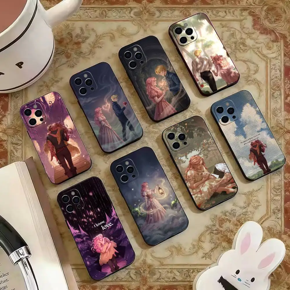 

Once U-Upon a Broken Heart Phone Case For iPhone 16, 17,14,15,13,12,11 Plus,Pro Max Soft Black Cover