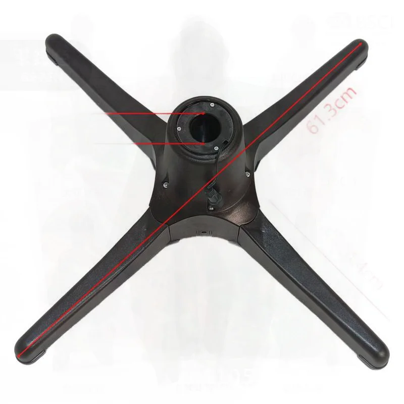 

Adjustable Mini Christmas Tree Electric Rotating Base Iron Leg Bracket with Steering Diameter Control for Decorative Trees