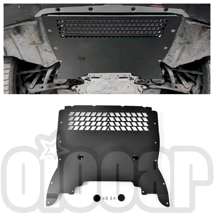 

oiomotors Aluminum Oil Cooler Guard Skid Plate for F90 M5