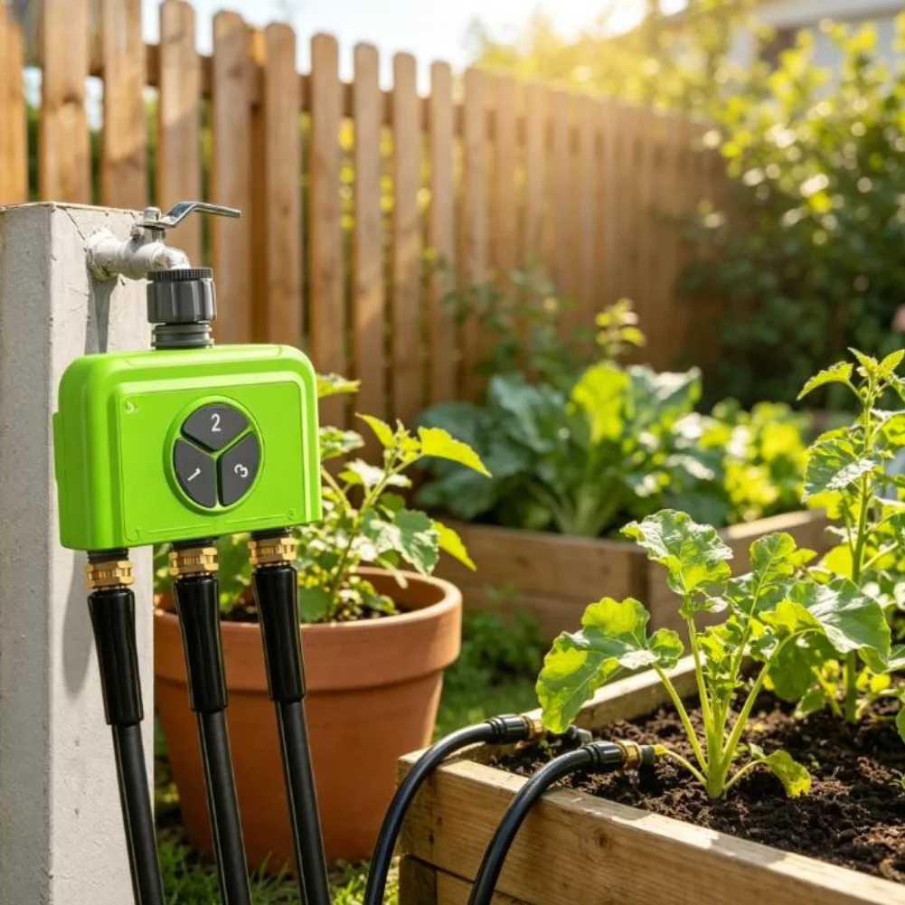 App Remote Watering Wifi Sprinkler Controller For Smart Home Gardening Soil Sensor Integration Rain Delay Function