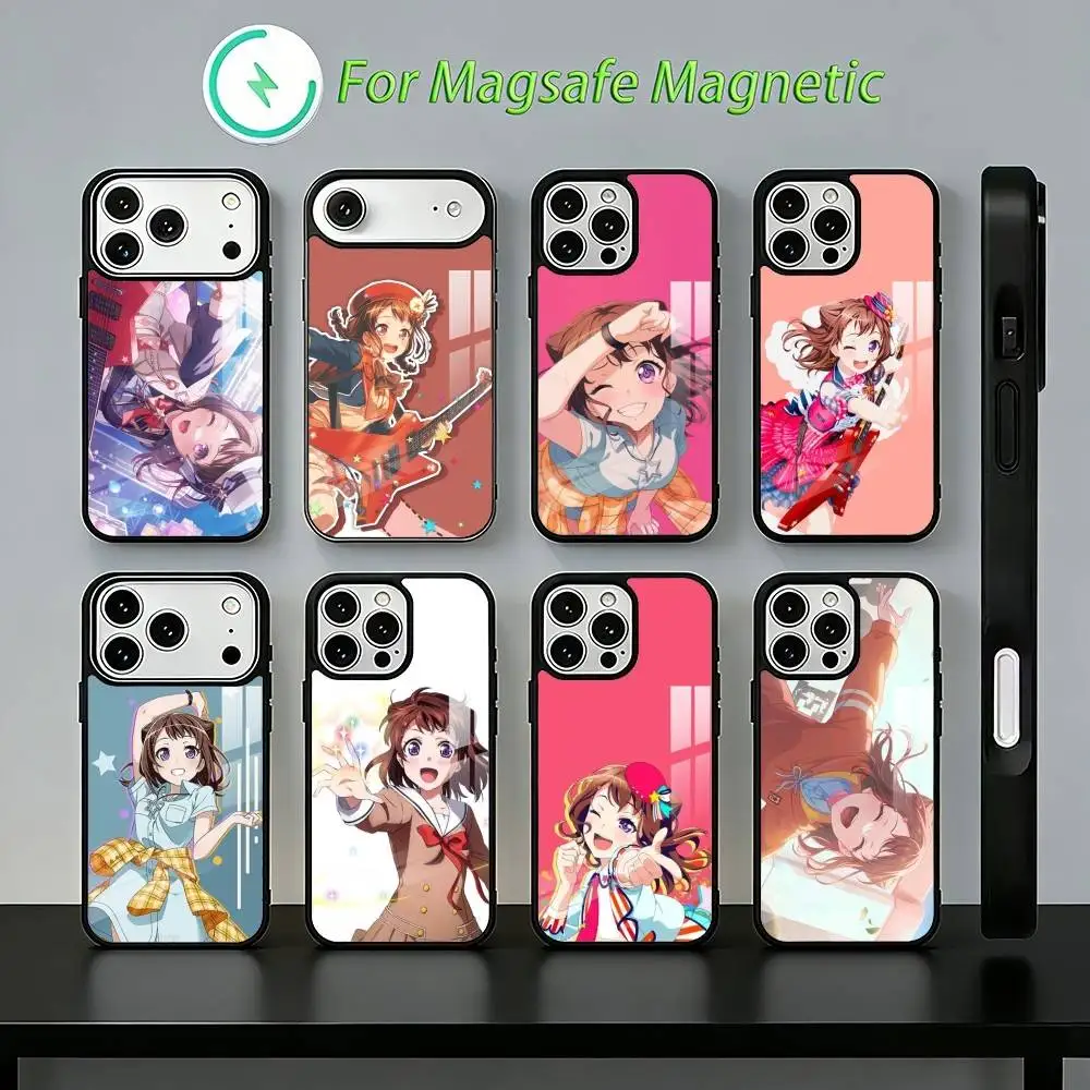 

Kasumi Toyama Cute Phone Case For iPhone17,16,15,14,13,12,11,Plus,Pro,Max For Magsafe Wireless Charging