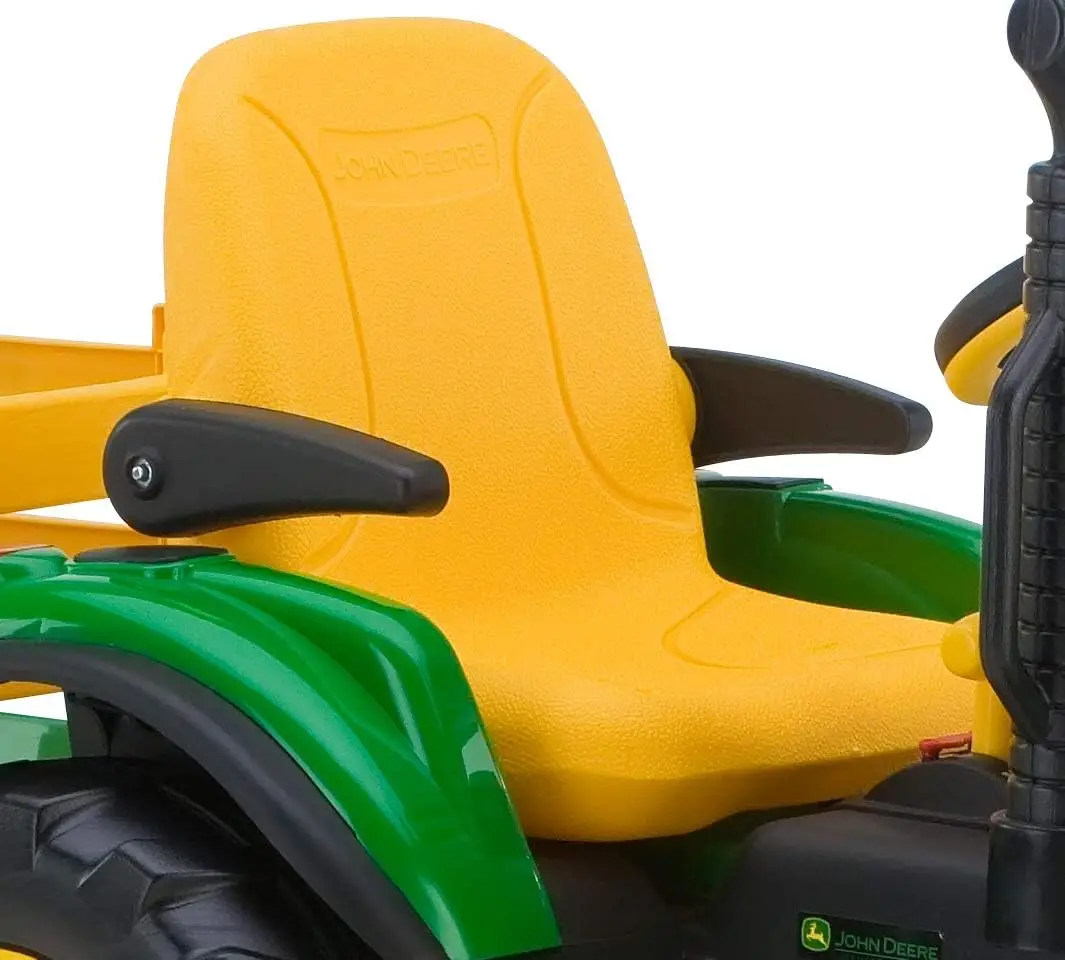 Deere Ground Force Tractor with Trailer 12 Volt Ride on