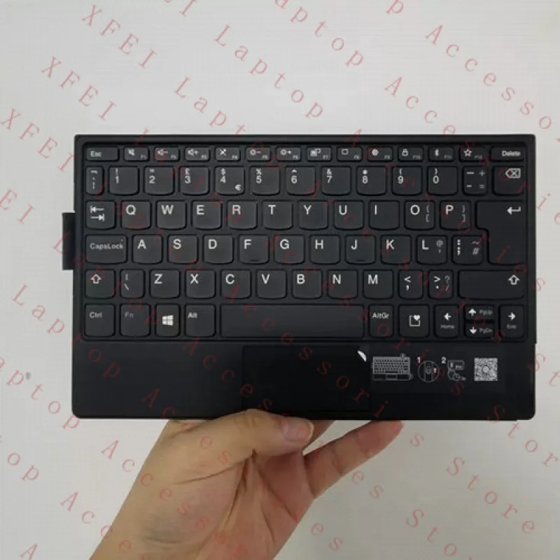 F for Lenovo Thinkpad X1 Fold US/UK/SP/FR Tablet Bluetooth Mini Keyboard KT008
