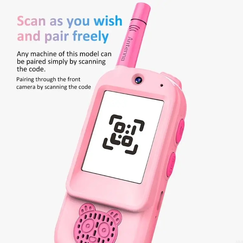 Thiết bị liên lạc nội bộ điện tử dành cho trẻ dành cho 720P Video Talk CODE Scan Connection Nguồn điện vĩnh viễn Hành động
