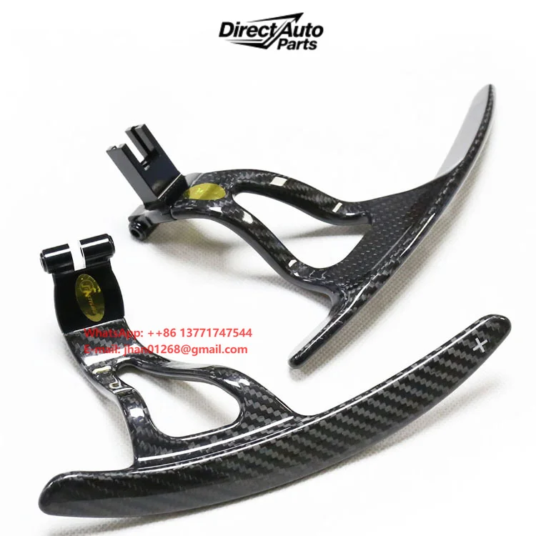 High Quality Carbon Fiber Steering Wheel Paddles Shift for Nissan GTR R35 Perfect Fitment