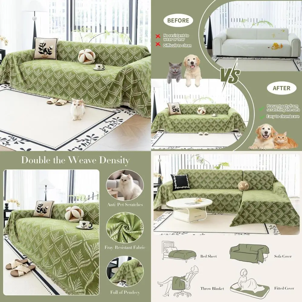 

Моющиеся чехлы на диваны из синели для домашних животных, мягкие чехлы на диваны для собак, защитная мебель с удобными чехлами для диванов