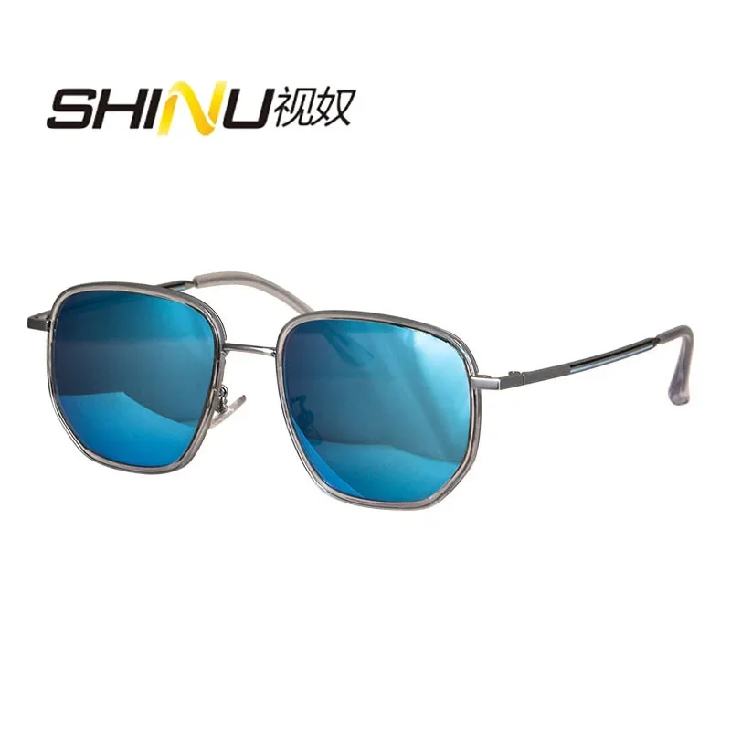 SHINU sunglasses CR39 Polarized sunglasses resin optics polarized prescription lenses eyeglasses men sun glasses drving fishing