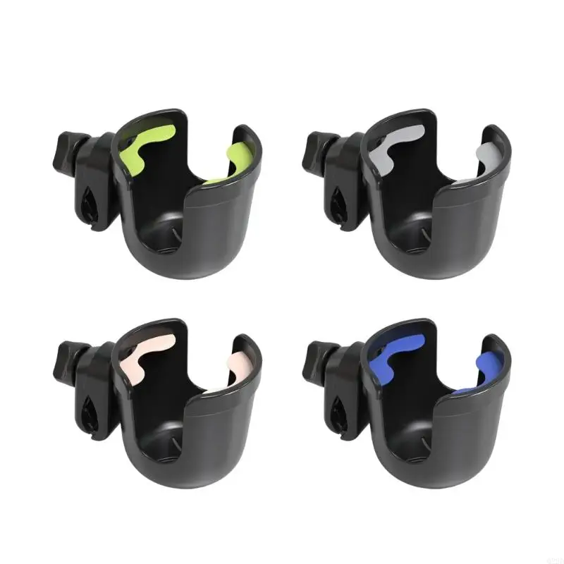 

Q22D Universal Strollers Cup Holder Flexible Insert Adjustable Clamp for Wheelchairs