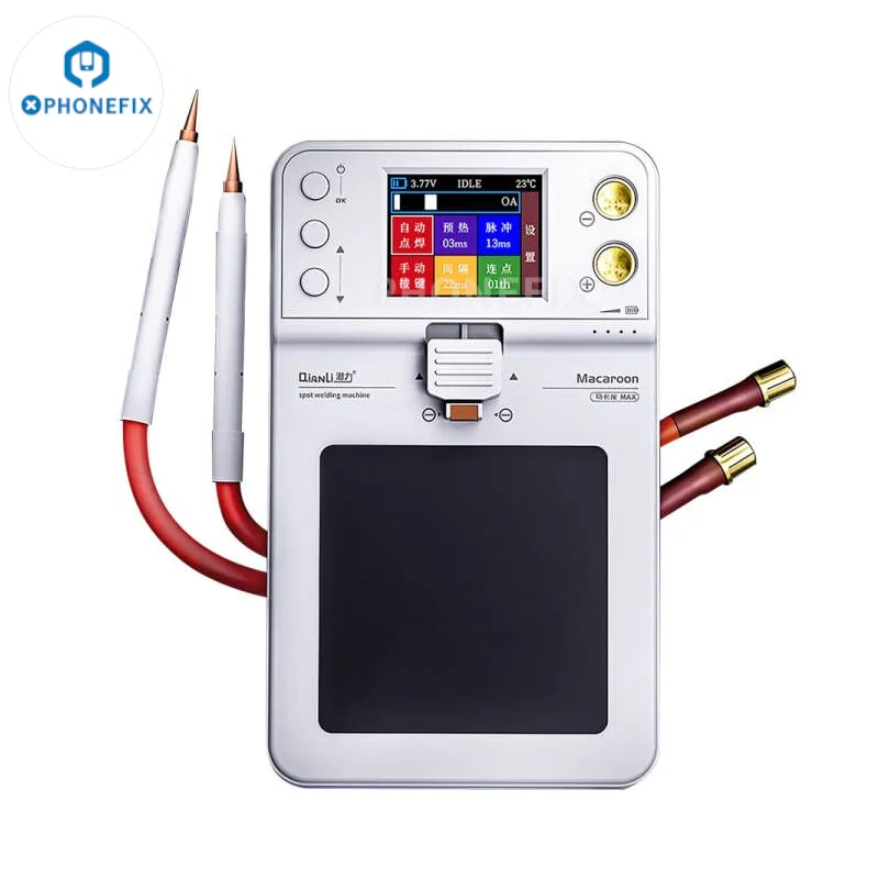 QianLi Macaron Max Spot Welder Portable Spot Welding Machine for iPhone 11 - 14 ProMax Mini Battery Flex Soldering Repair Tool