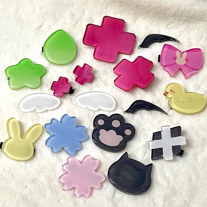 4cm Anime Cartoon Hinamori Amu Hairpin Bangs Side Clip Hair Accessories Cosplay Jewelry Shugo Chara Collect Decoration Girl Gift