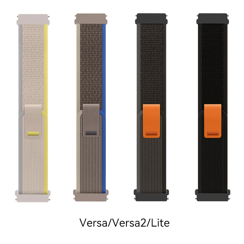 Высококачественный ремешок-петля для умных часов Fitbit Versa 2 Lite, нейлоновый ремешок со сменным ремешком, аксессуары для ремня Fitbit Fit Bit Versa Correa