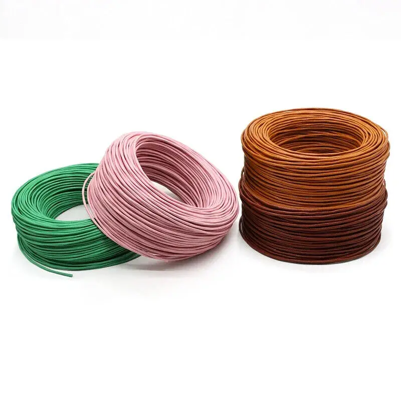 1/5/10m K T N S type thermocouple wire 2 core PTFE insulator shielded wire height