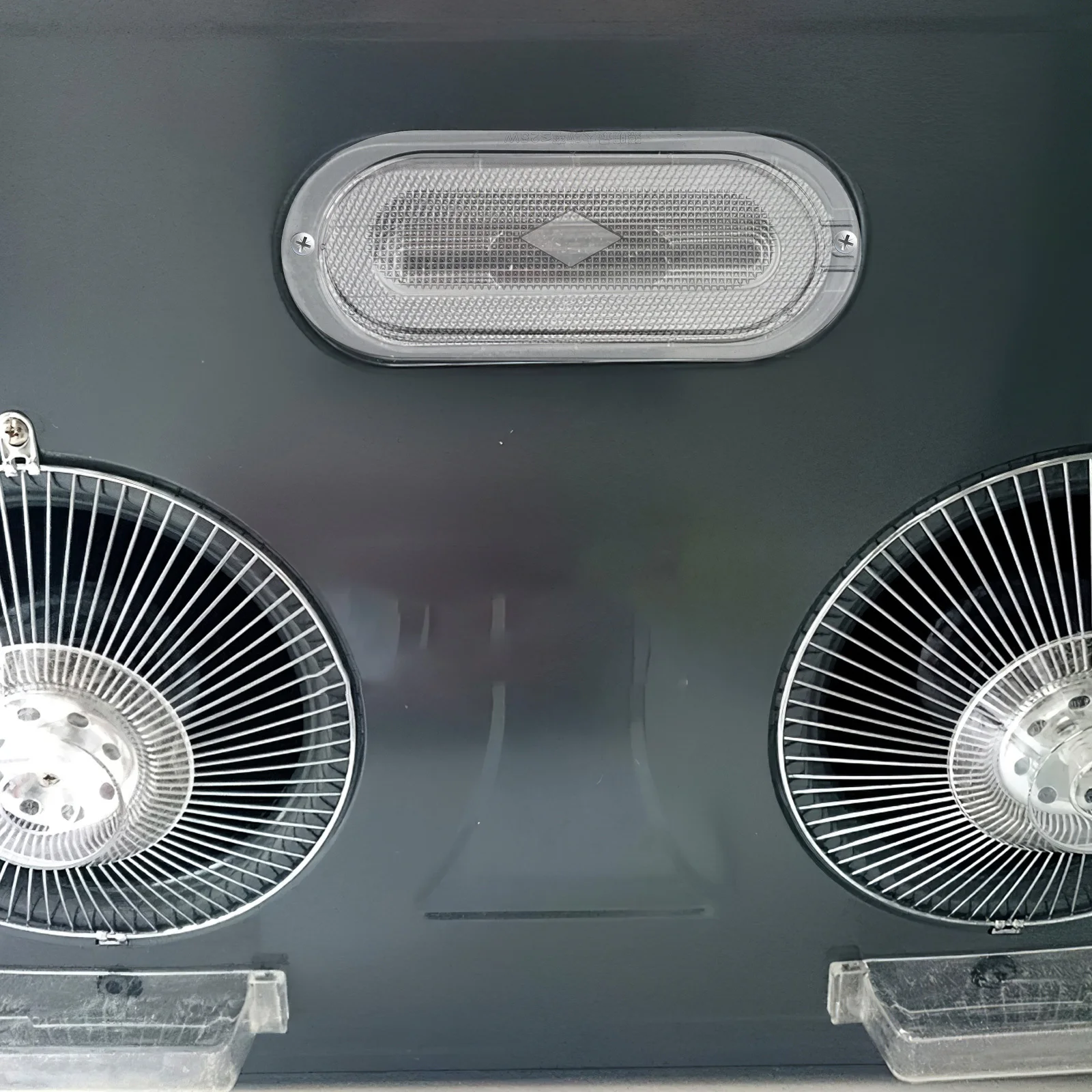 

2pcs Range Hood Lamp Cover Oval Plastic Light Shade For Kitchen Hood Lighting Replacement Parts Bulb Guard For Kitchens